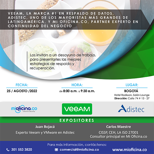 Veeam, la marca número 1 en respaldo de datos